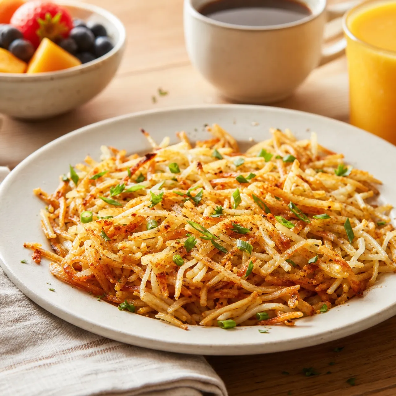 Spicy Hash Browns — Breakfast recipe