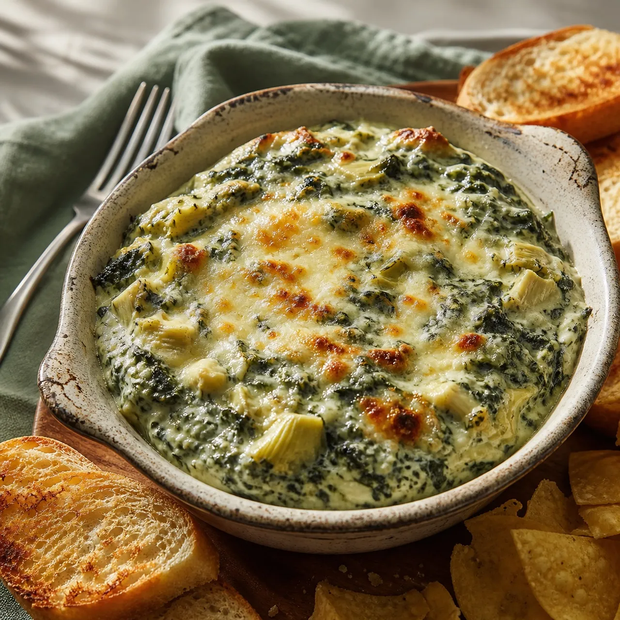 Spinach Artichoke Dip — Lunch & Snacks recipe