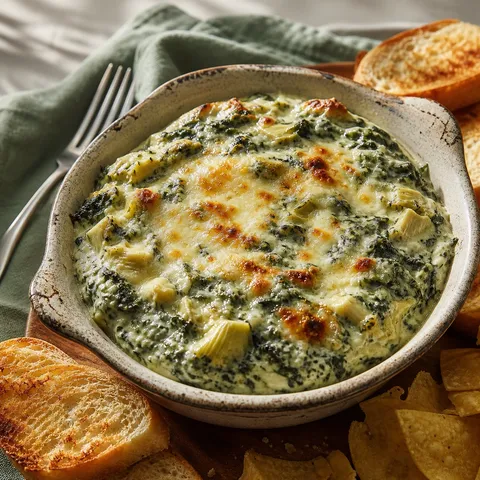 Spinach Artichoke Dip — Lunch & Snacks recipe