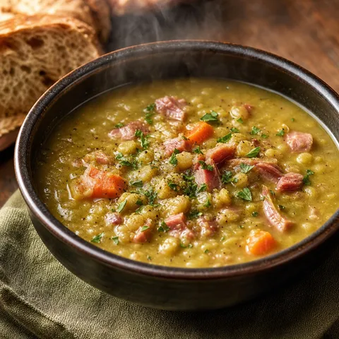 Split Pea Soup with Ham — Soups & Stews recipe