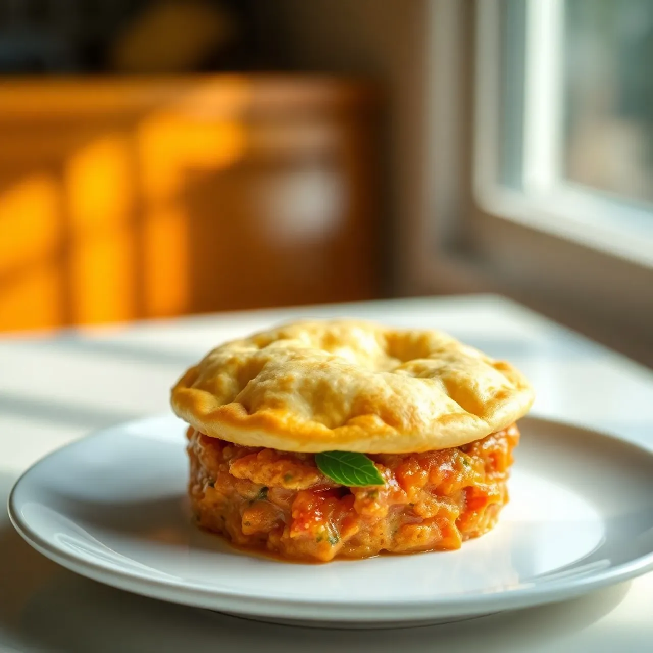 Spoon Bread Chili Pie — Meat & Pork recipe