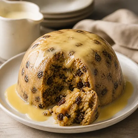 Spotted Dick — British & Irish recipe