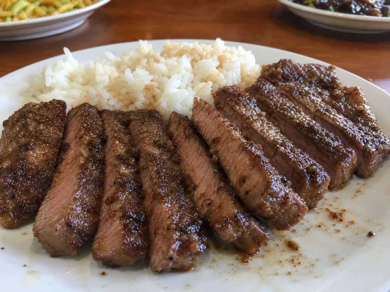 Steak and Ale Meat Marinade — served