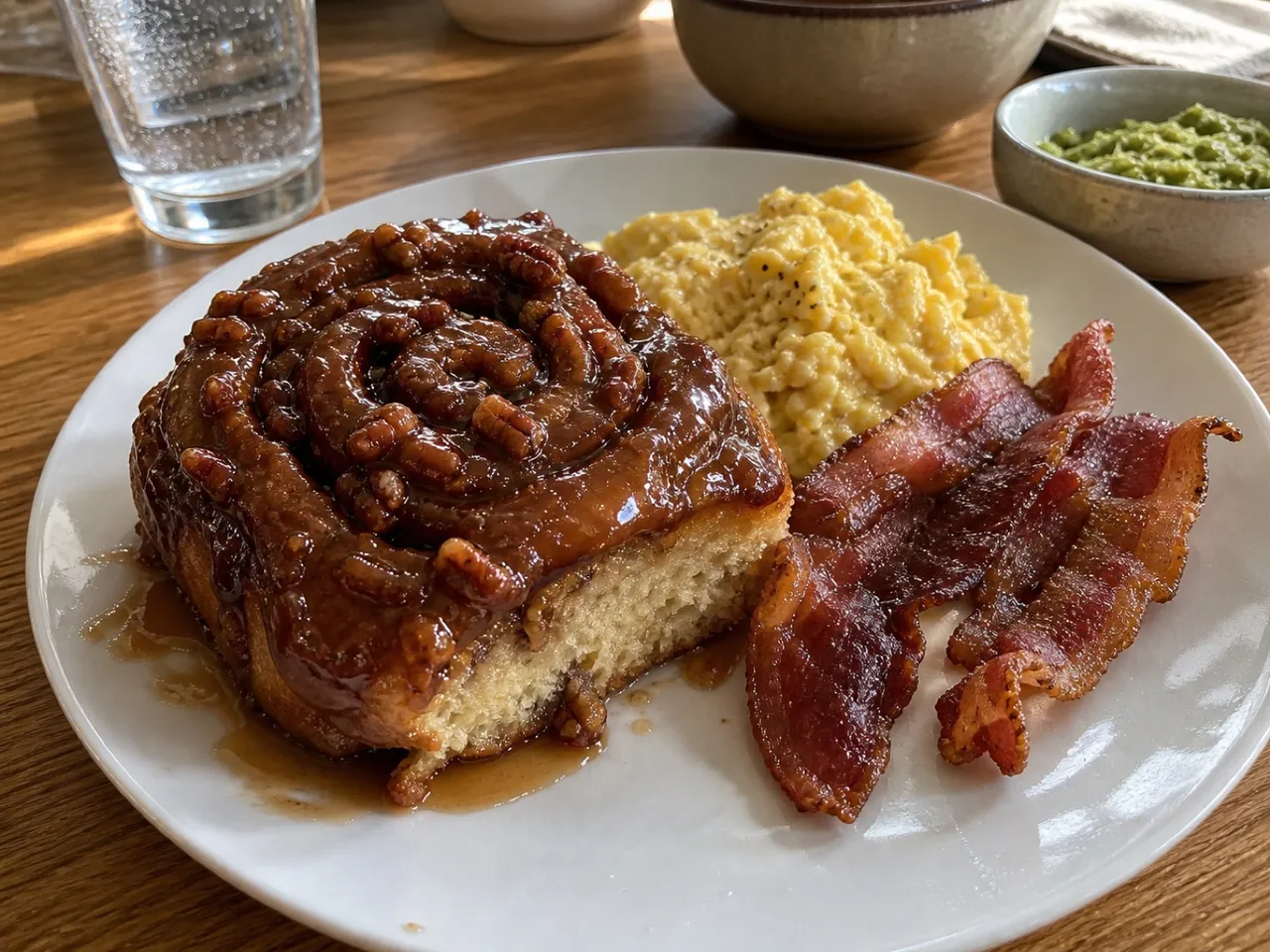 Sticky Buns — served