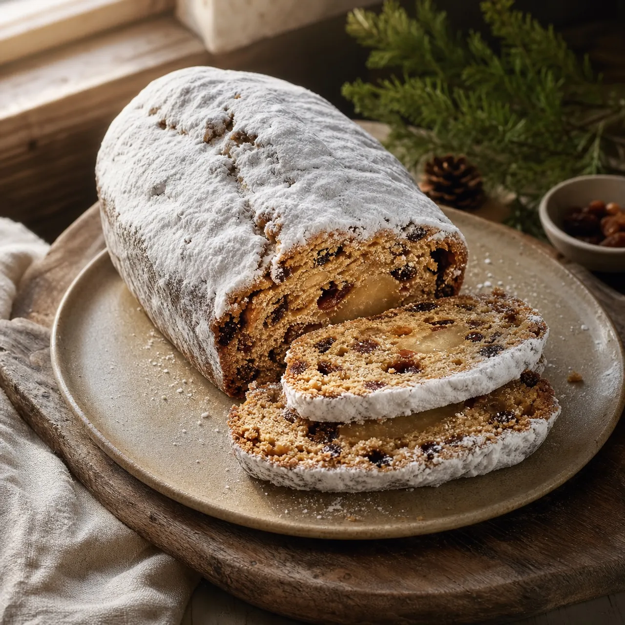 Stollen (German Christmas Fruit Bread) — German recipe