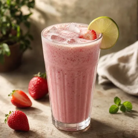 Strawberry Milkshake — Beverages recipe