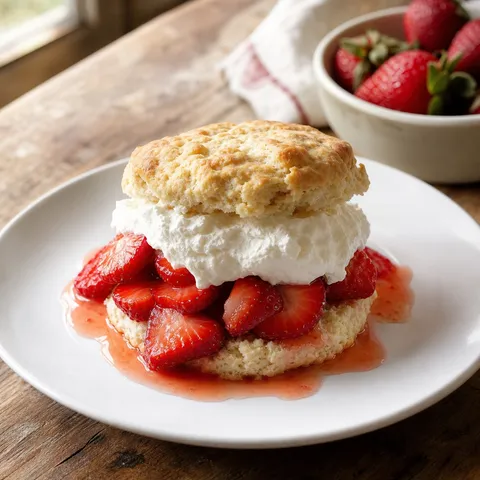 Strawberry Shortcake — North American recipe