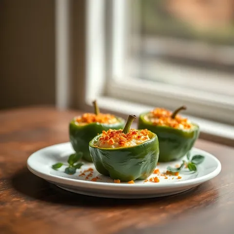 Stuffed Green Bell Peppers