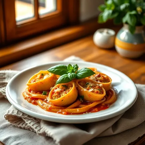 Stuffed Shells (Conchiglioni Ripieni)