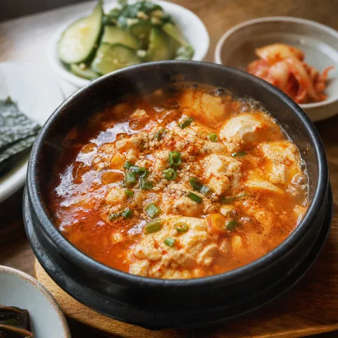 Sundubu Jjigae (Soft Tofu Stew) — Korean recipe