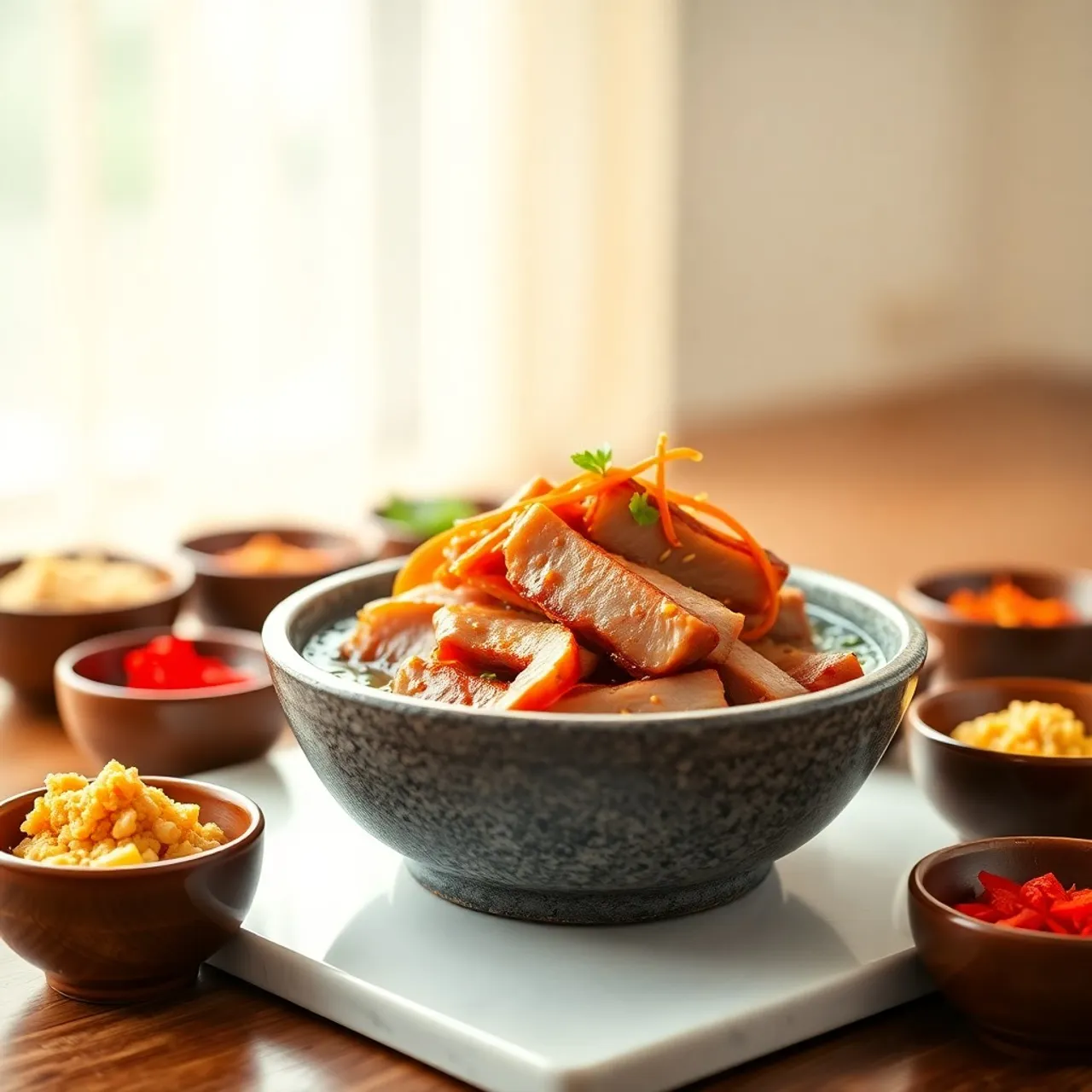 Suyuk (Boiled Pork Slices) — Korean recipe