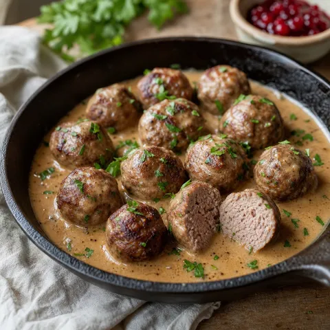 Swedish Meatballs — Meat & Pork recipe