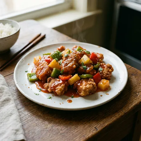 Sweet and Sour Pork — Chinese recipe