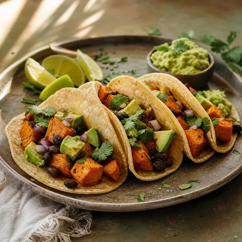 Sweet Potato Tacos — Vegan recipe