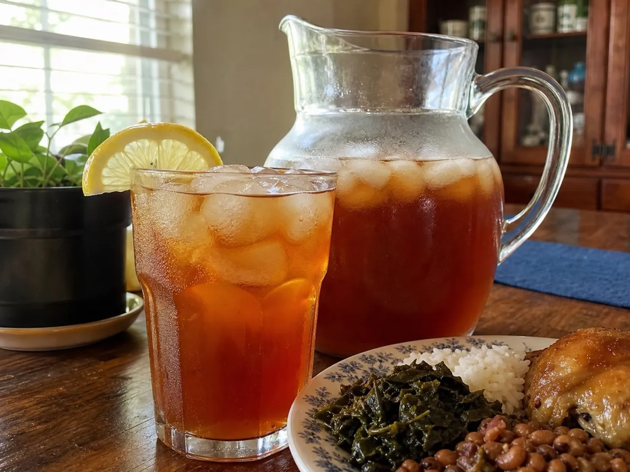 Sweet Tea — served