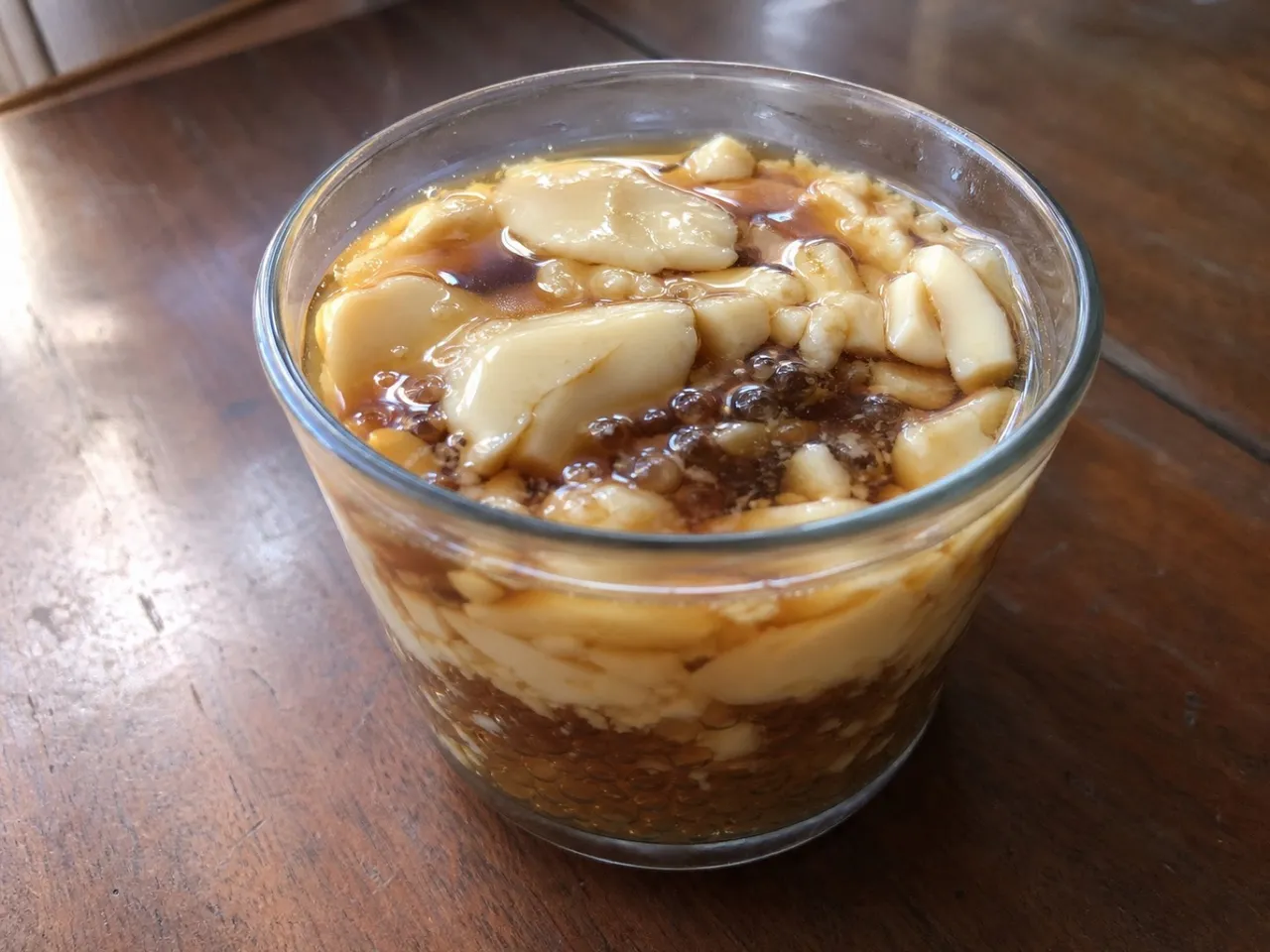 Taho — served