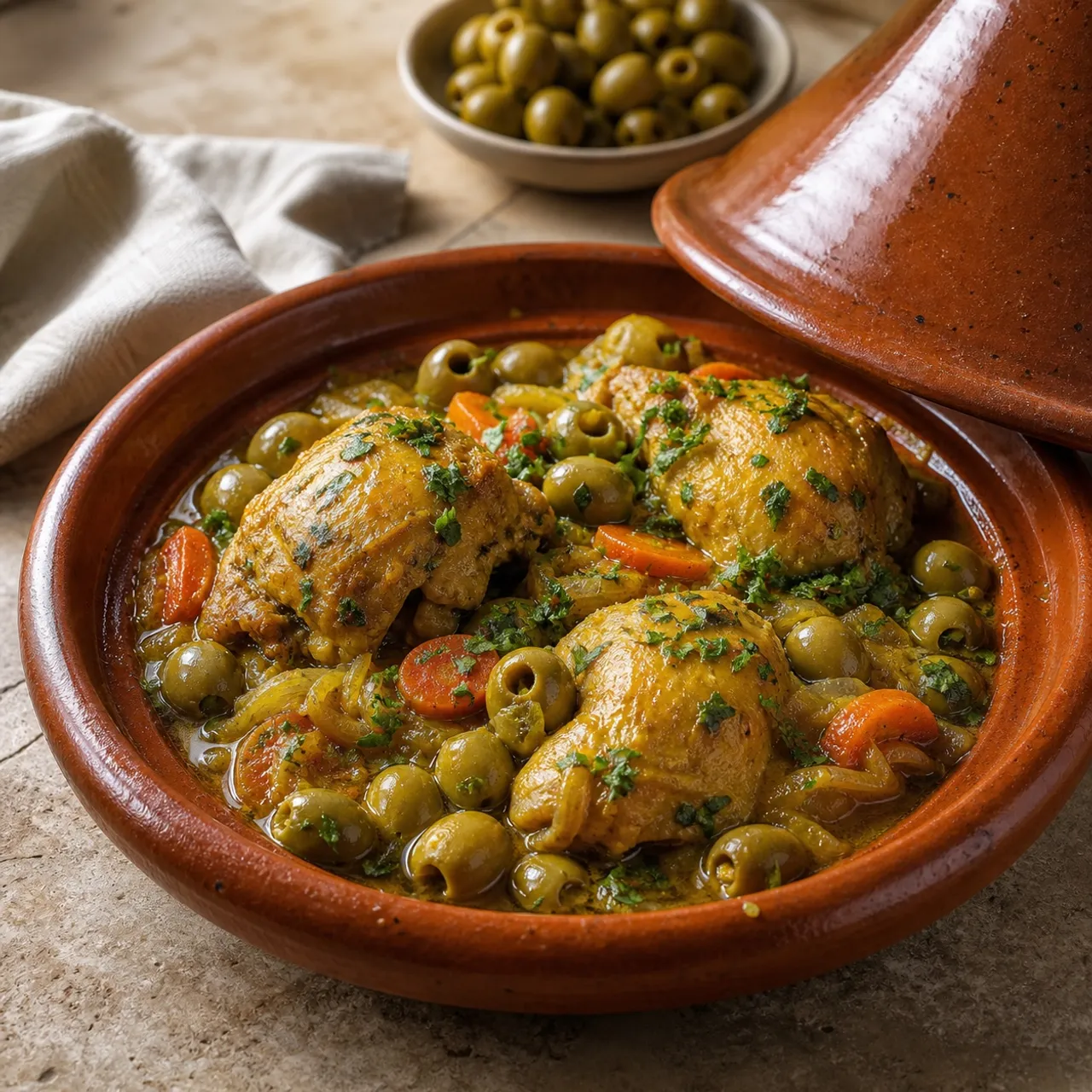 Tajine Zitoune — North African recipe