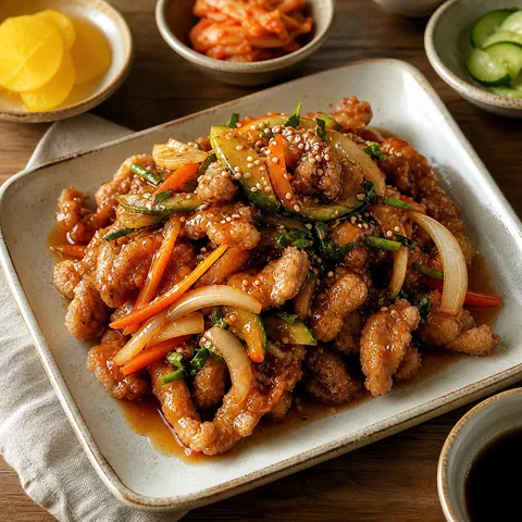 Tangsuyuk — Korean recipe