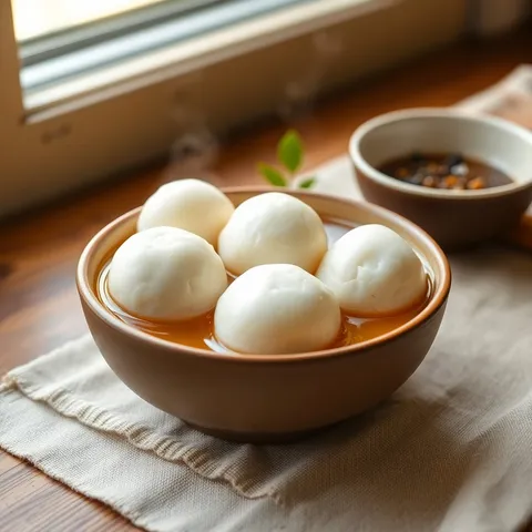 Tangyuan (Sweet Rice Balls) — Chinese recipe