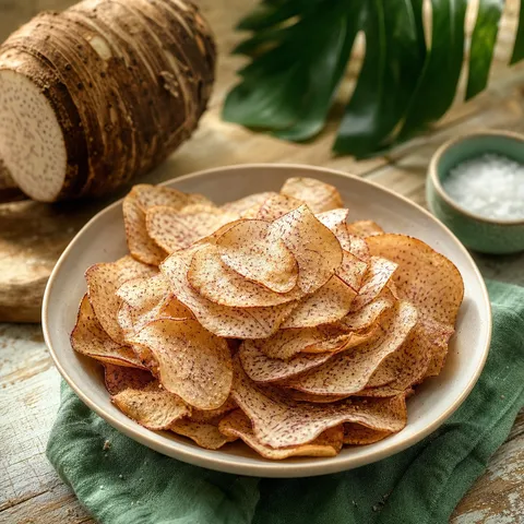 Taro Chips — Hawaiian recipe