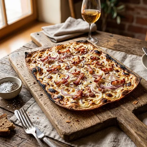 Tarte Flambée — French recipe
