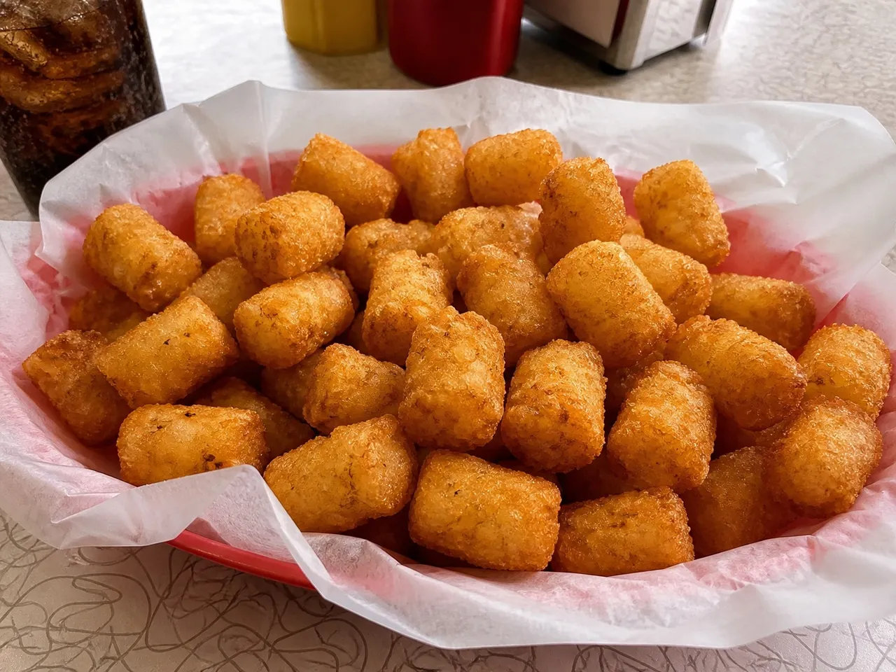 Tater Tots — served