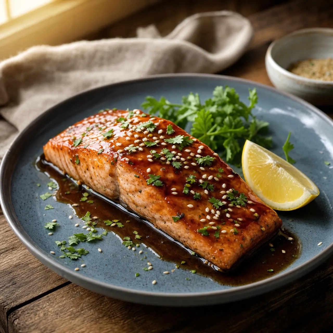 Teriyaki Glazed Salmon — Seafood recipe