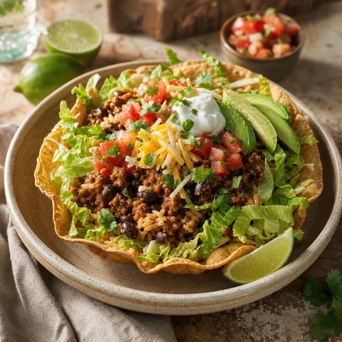 Tex-Mex Taco Salad — Tex Mex recipe