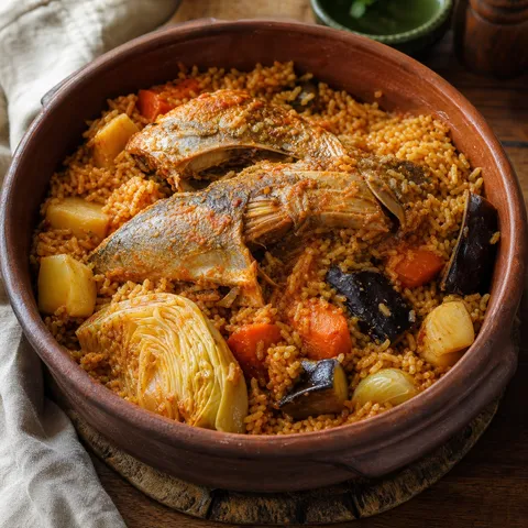 Thieboudienne — West African recipe