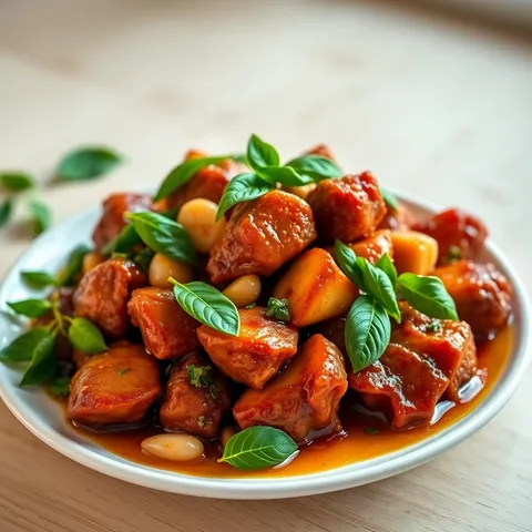 Three Cup Chicken (San Bei Ji)