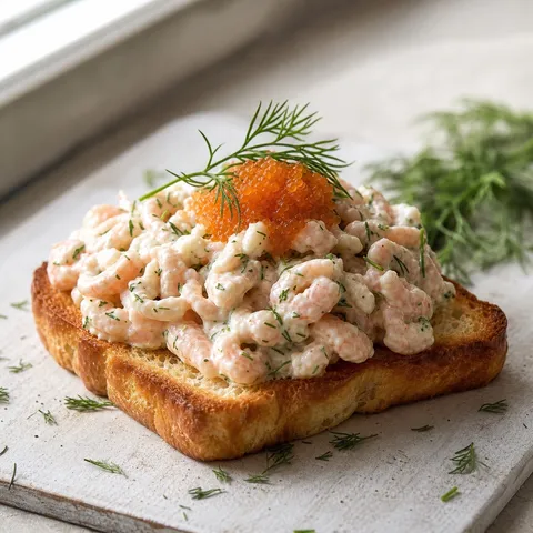Toast Skagen — Nordic recipe