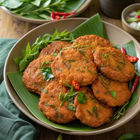 Tod Mun Pla — Thai recipe