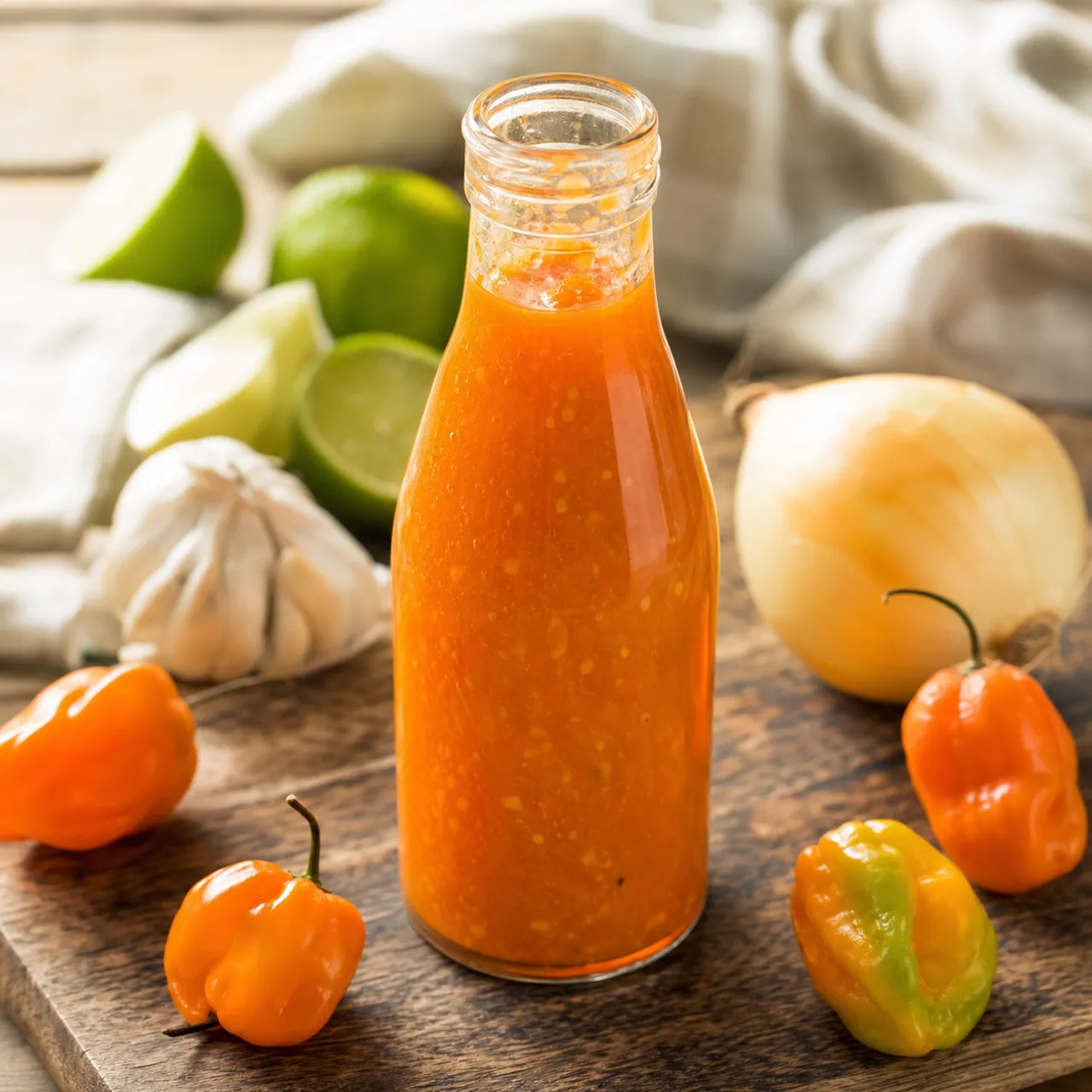 Tom's Double Barrel Habanero Hot Sauce — Sauces & Dressings recipe