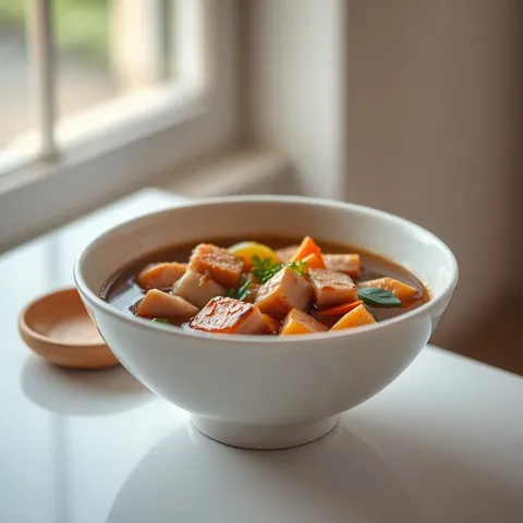 Tonjiru (Pork and Vegetable Miso Soup)