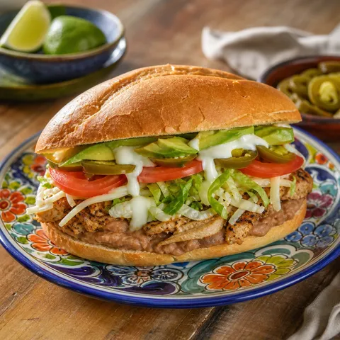 Torta (Mexican Sandwich) — Mexican recipe