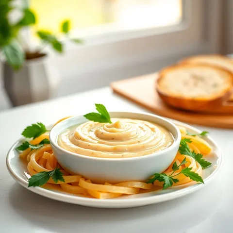 Toum (Lebanese Garlic Sauce)