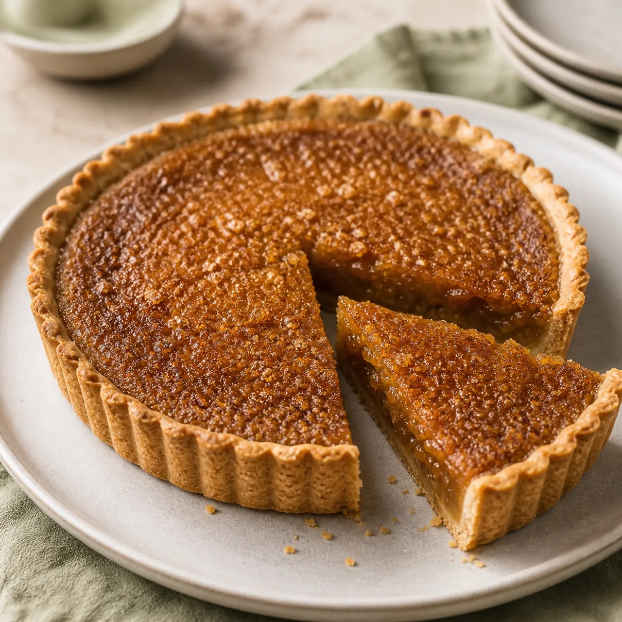 Treacle Tart — British & Irish recipe
