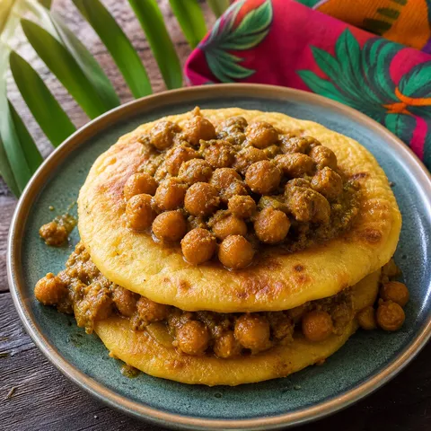 Trinidadian Doubles — Caribbean recipe