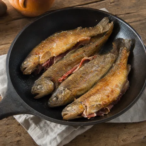 Truchas a la Navarra — Spanish recipe