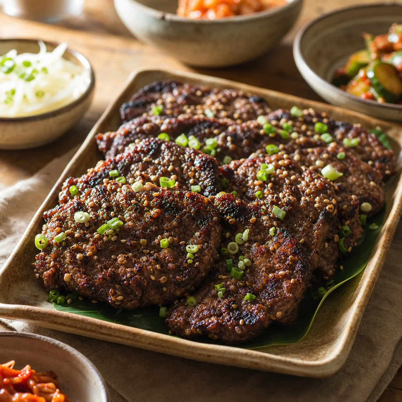 Tteokgalbi — Korean recipe