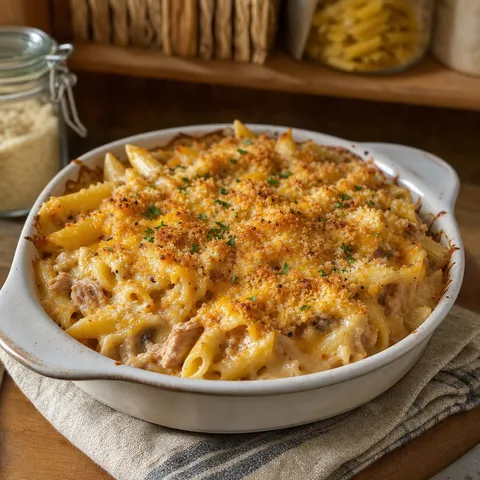 Tuna Pasta Bake — Pantry & Instant recipe