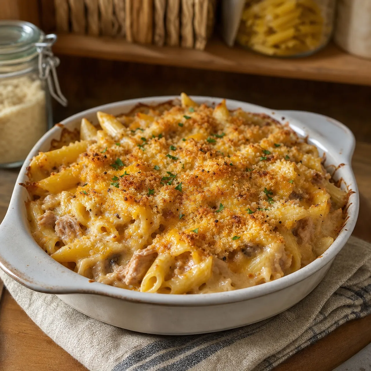 Tuna Pasta Bake — Pantry & Instant recipe