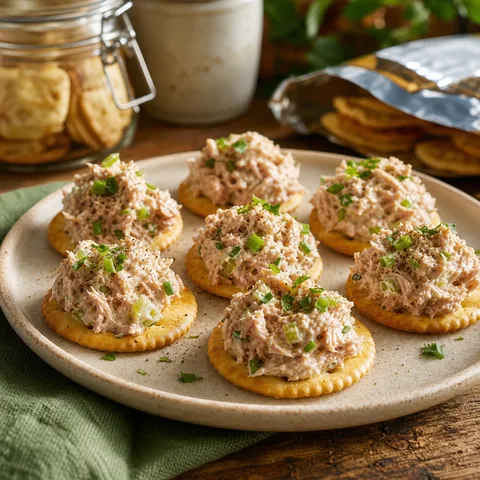 Tuna Salad Crackers — Pantry & Instant recipe