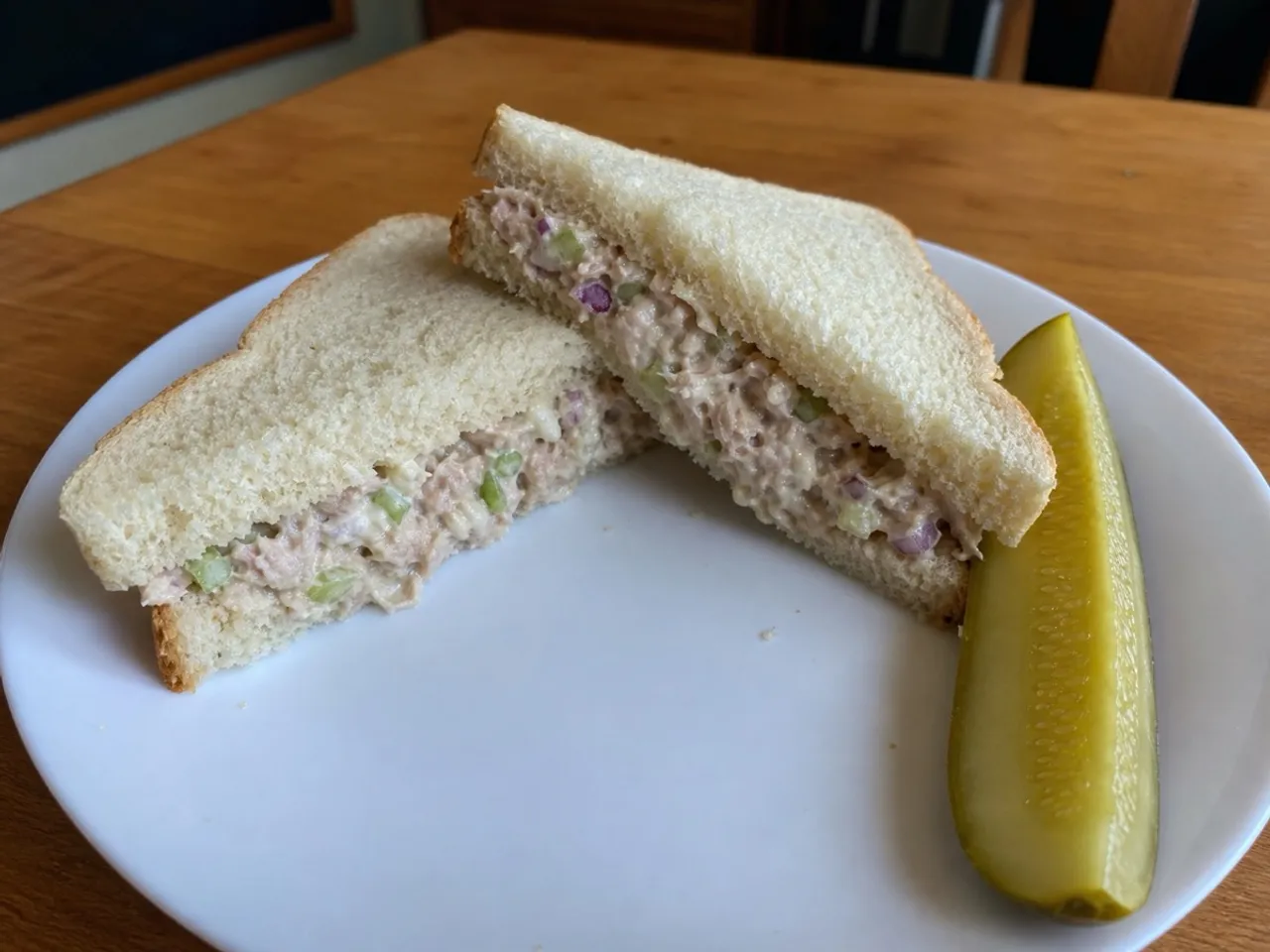 Tuna Salad Sandwich — served