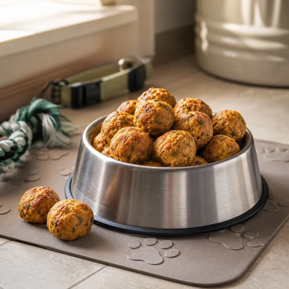 Turkey & Pumpkin Meatballs