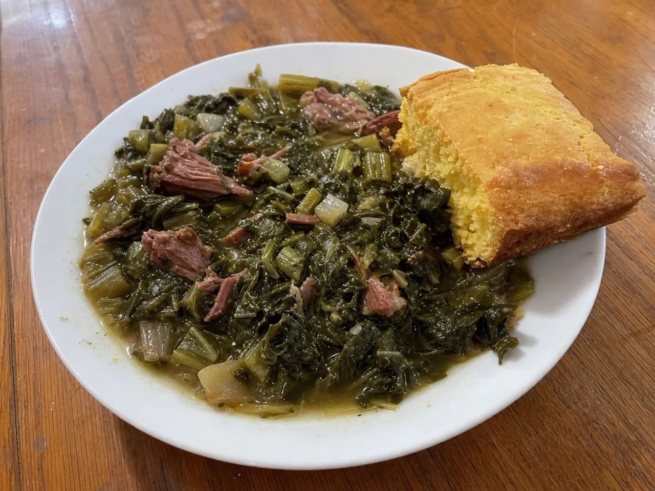 Turnip Greens — served