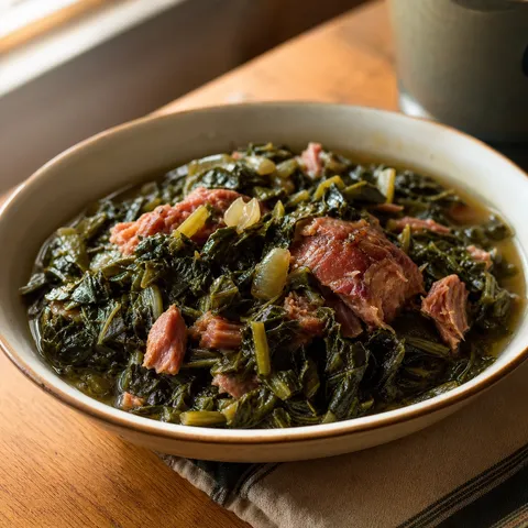 Turnip Greens — Southern Soul Food recipe