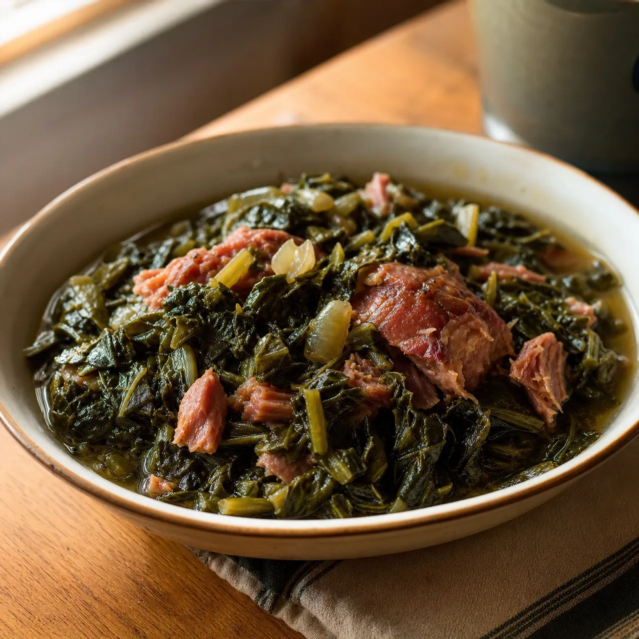Turnip Greens — Southern Soul Food recipe