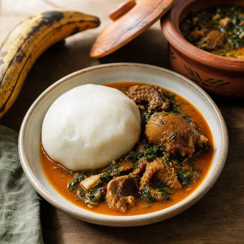 Tuwo Shinkafa — West African recipe