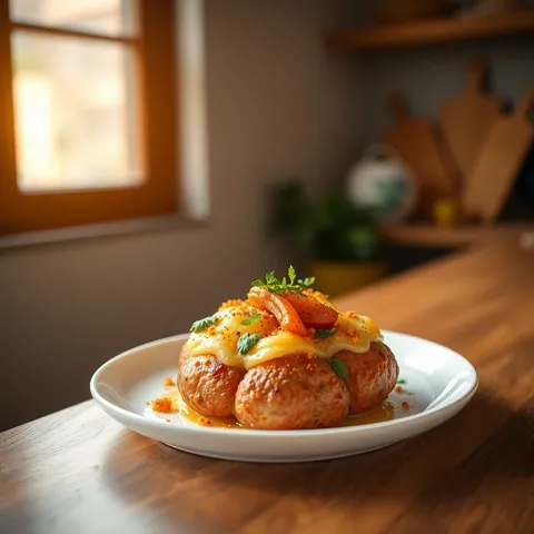 Twice-Baked Potatoes (Microwave)